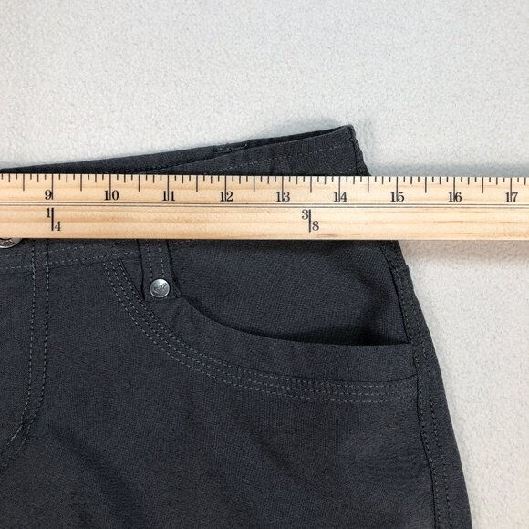 Kuhl Shorts Women's 4 Gray Drawstring Nylon Hiking Outdoor Pockets Logo - Picture 9 of 16